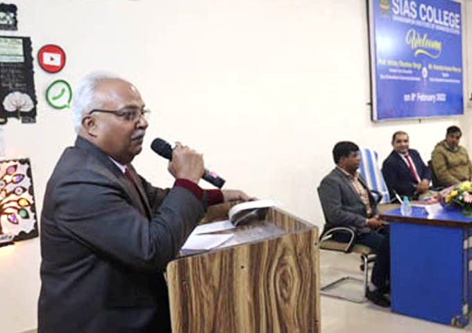 Welcome Ceremony in SIAS College